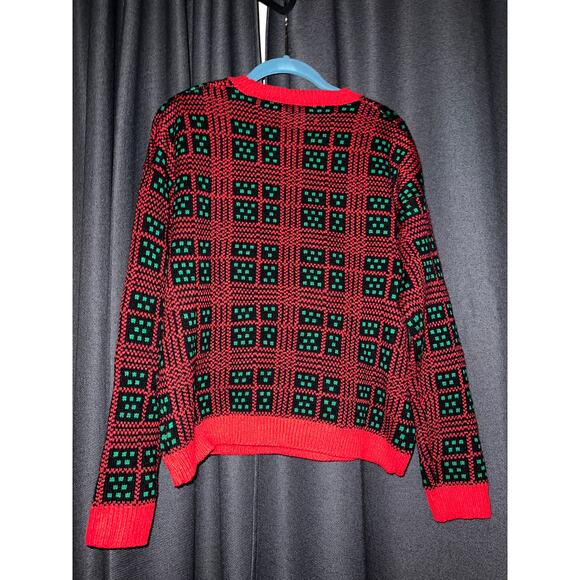 Ugly Christmas Sweater Xmas Size Large - Picture 3 of 3